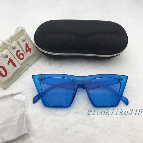 Accessories - Blue Frame Blue Lens Sunglasses